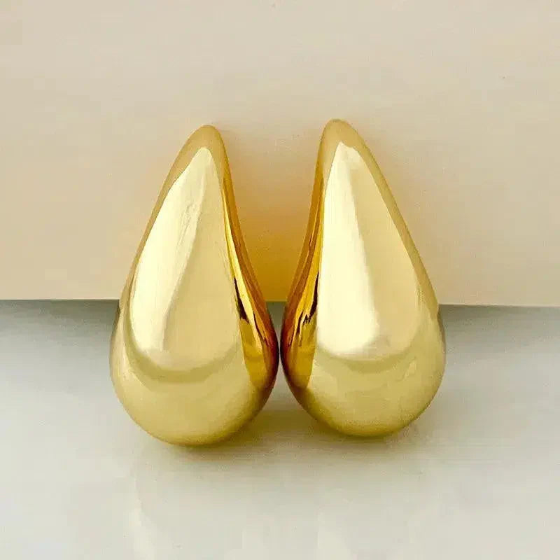 Elegante druppel oorbellen - Tijdloze glans in goud & zilver