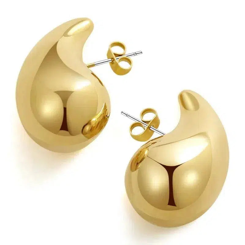 Elegante druppel oorbellen - Tijdloze glans in goud & zilver
