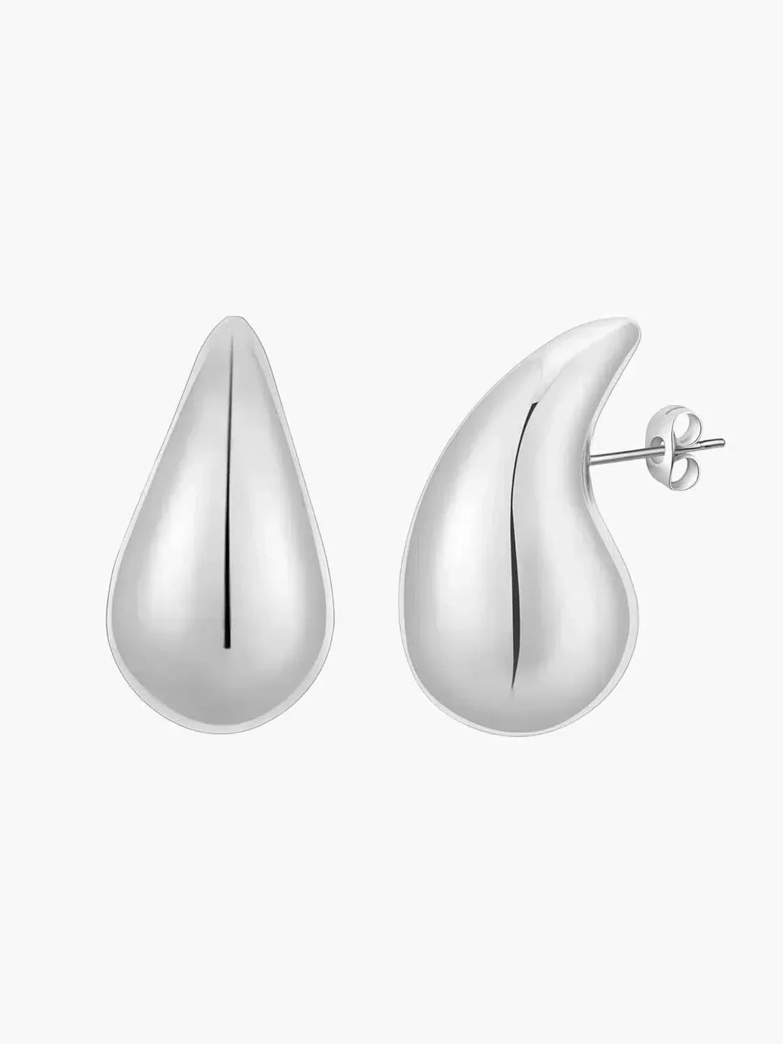 Elegante druppel oorbellen - Tijdloze glans in goud & zilver