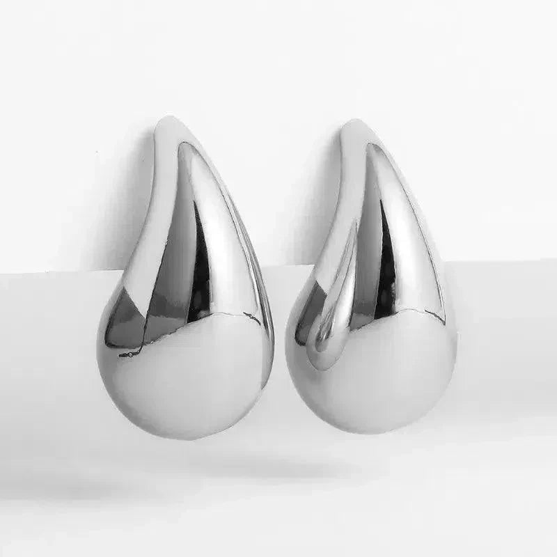Elegante druppel oorbellen - Tijdloze glans in goud & zilver