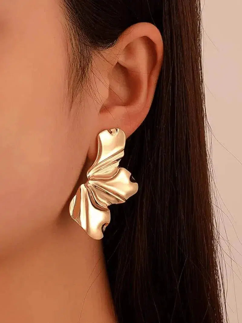 Floral oorbellen - Verfijnde charme in goud & zilver