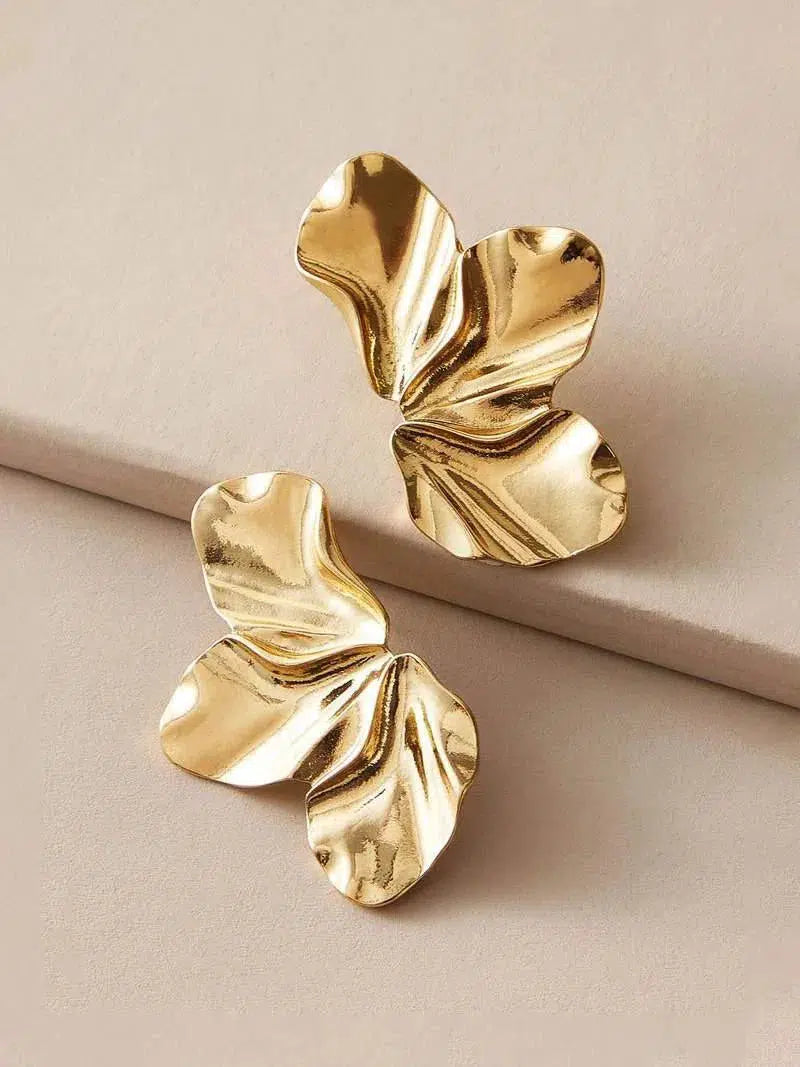 Floral oorbellen - Verfijnde charme in goud & zilver