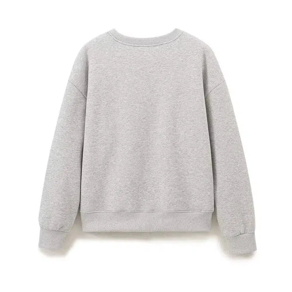 Thalassa – Sweatshirt met ronde hals en joggerbroek – NYC-loungeset