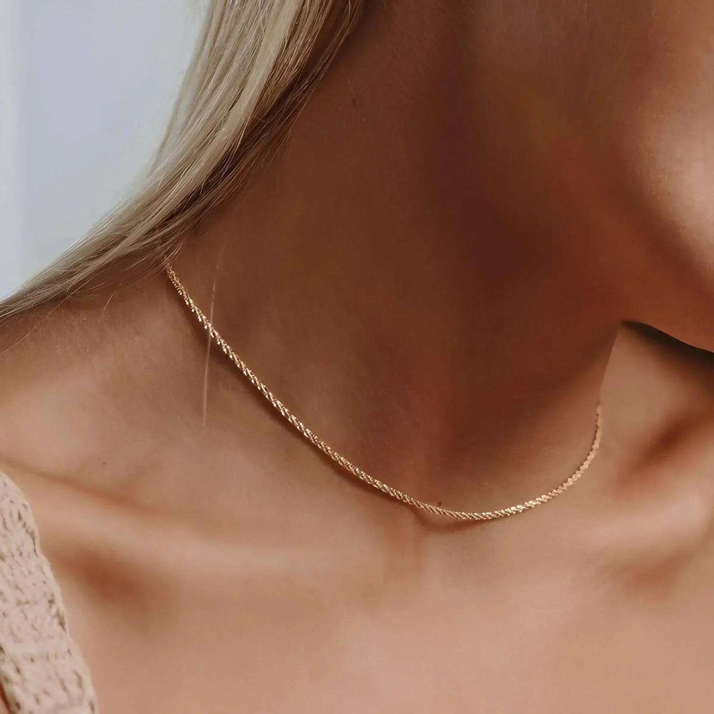 Gouden ketting - Tijdloze en verfijnde uitstraling