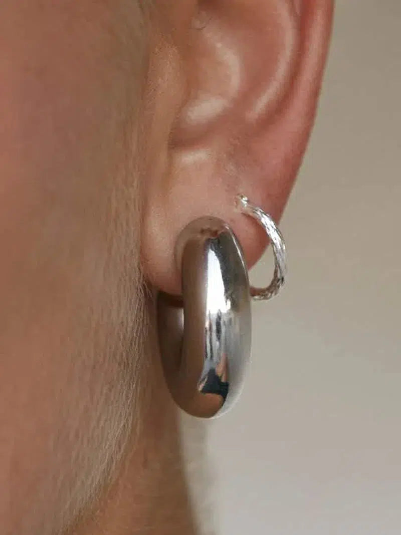 Chunky hoops - Stoere en elegante uitstraling