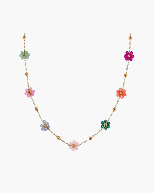 Bloemenketting - Vrolijke en kleurrijke uitstraling