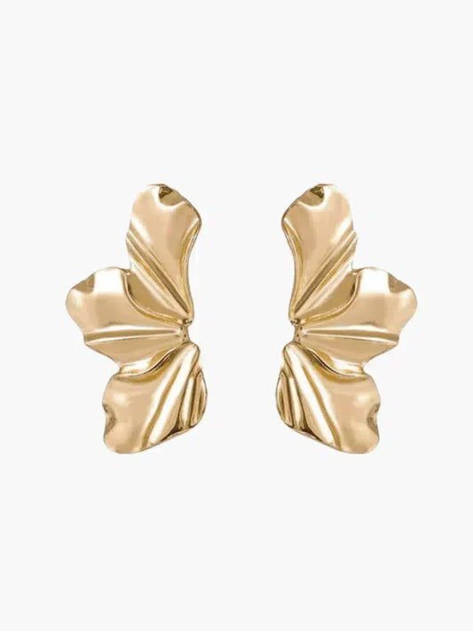 Floral oorbellen - Verfijnde charme in goud & zilver
